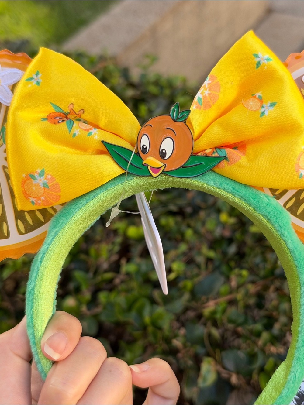 NEW Disney Parks 2022 Epcot Flowers & Garden Festival Orange Bird Ear Headband🍊